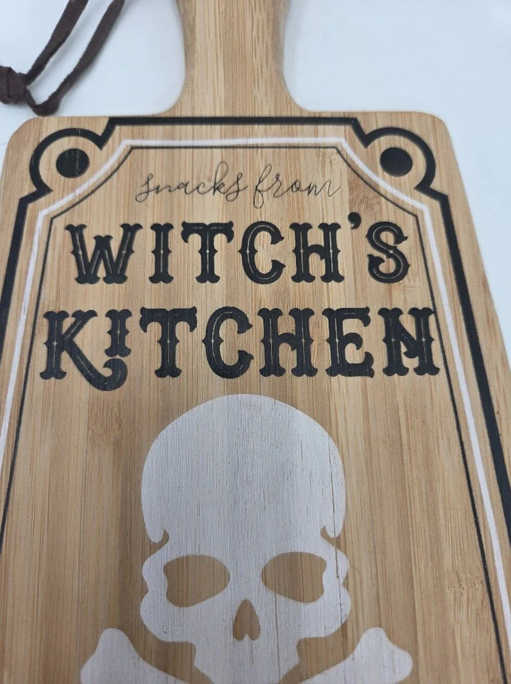 Witch's Kitchen Wooden Cutting Board